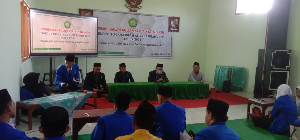 Selaraskan Tema KKN diikuti 263 Mahasiswa IAI Al Muhammad Cepu