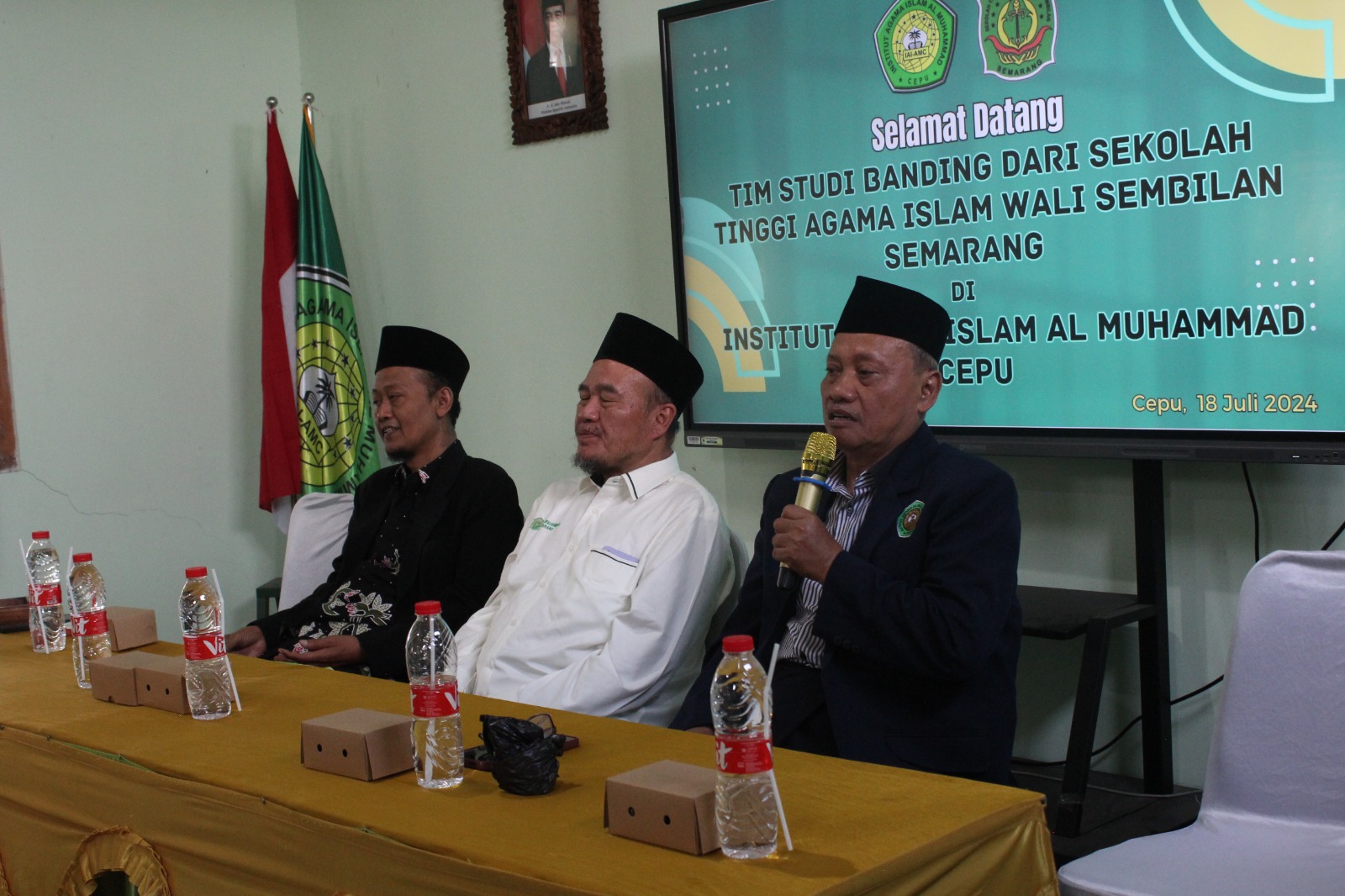 Kunjungan STAI Wali Sembilan Di IAI Al Muhammad Cepu